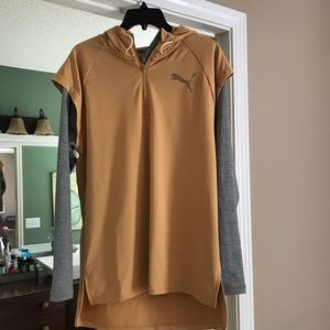 NWOT Puma pullover all one piece